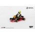 1/64 SENNA KART FORMULA K NO.9 AYRTON SENNA DA SILVA 1981 KARTING WORLD CHAMPIONSHIP