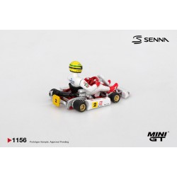 1/64 SENNA KART NO.2 AYRTON SENNA DA SILVA 1993 MASTERS OF PARIS-BERCY