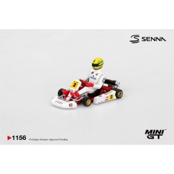 1/64 SENNA KART NO.2 AYRTON SENNA DA SILVA 1993 MASTERS OF PARIS-BERCY