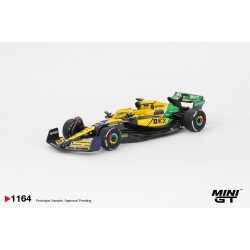 1/64 MCLAREN MCL38 NO.4 LANDO NORRIS 2024 F1 2024 MONACO GP BLISTER PACKAGING
