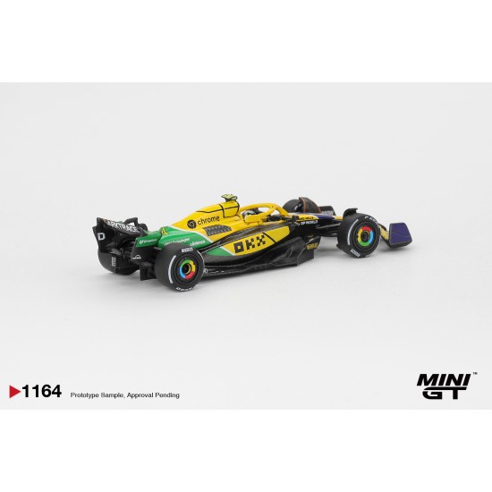 1/64 MCLAREN MCL38 NO.4 LANDO NORRIS 2024 F1 2024 MONACO GP BLISTER PACKAGING