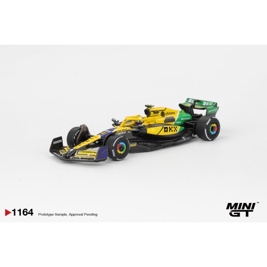 1/64 MCLAREN MCL38 NO.4 LANDO NORRIS 2024 F1 2024 MONACO GP