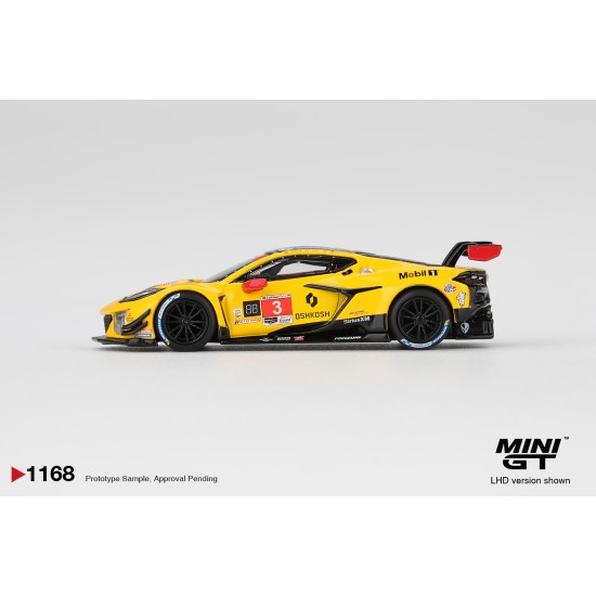 1/64 CHEVROLET CORVETTE Z06 GT3.R NO.3 CORVETTE RACING BY PRATT MILLER MOTORSPORTS 2025 IMSA DAYTONA 24 HRS (LHD)