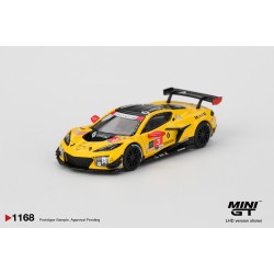 1/64 CHEVROLET CORVETTE Z06 GT3.R NO.3 CORVETTE RACING BY PRATT MILLER MOTORSPORTS 2025 IMSA DAYTONA 24 HRS (LHD)