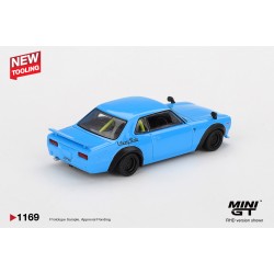 1/64 NISSAN LB WORKS HAKOSUKA BABY BLUE (RHD)