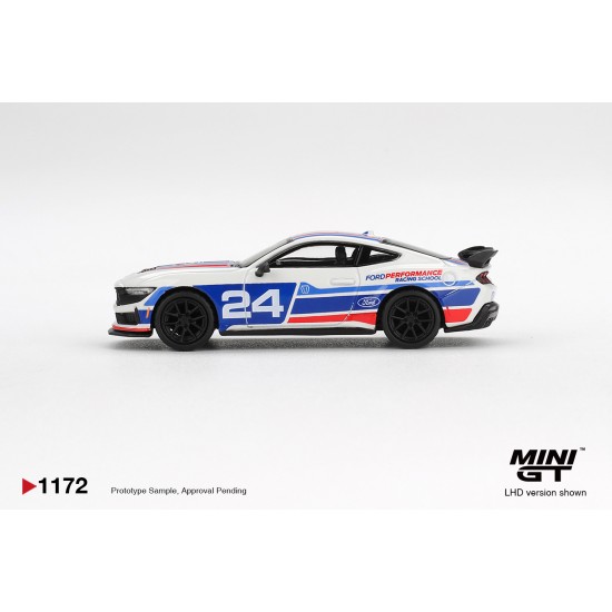1/64 FORD MUSTANG DARK HORSE NO.24 FORD PERFORMANCE RACING SCHOOL (LHD) BLISTER PACKAGING