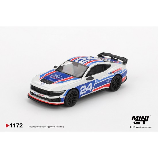 1/64 FORD MUSTANG DARK HORSE NO.24 FORD PERFORMANCE RACING SCHOOL (LHD)