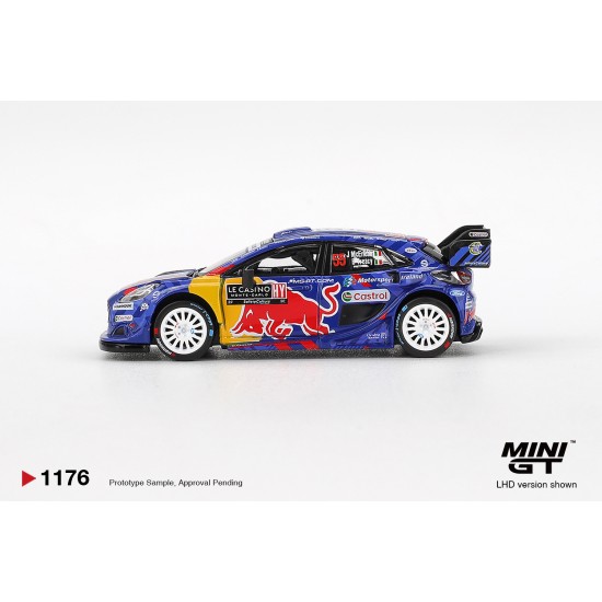 1/64 FORD PUMA RALLY1 NO.55 M.SPORT FORD WRT 2025 RALLY MONTE-CARLO (LHD)