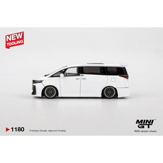 1/64 TOYOTA VELLFIRE 40 KUHL WHITE (LHD)