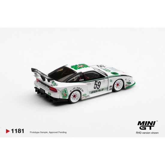 1/64 NISSAN LB-SUPER SILHOUETTE 180SX WHITE (RHD)