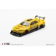 1/64 NISSAN LB-ER34 SUPER SILHOUETTE SKYLINE SPORT YELLOW (RHD) BLISTER PACKAGING
