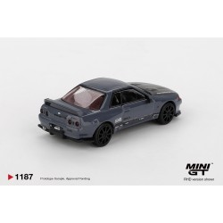 1/64 NISSAN SKYLINE GT-R TOP SECRET VR32 STEALTH GREY (RHD)