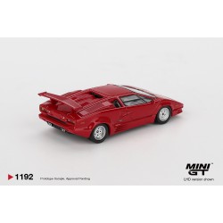 1/64 LAMBORGHINI COUNTACH 25TH ANNIVERSARY RED (LHD)