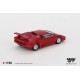 1/64 LAMBORGHINI COUNTACH 25TH ANNIVERSARY RED (LHD) BLISTER PACKAGING