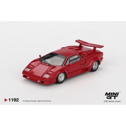 1/64 LAMBORGHINI COUNTACH 25TH ANNIVERSARY RED (LHD)