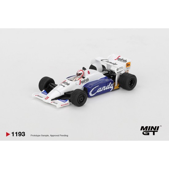 1/64 TOLEMAN TG184 NO.20 JOHNNY CECOTTO 1984 MONACO GRAND PRIX BLISTER PACKAGING