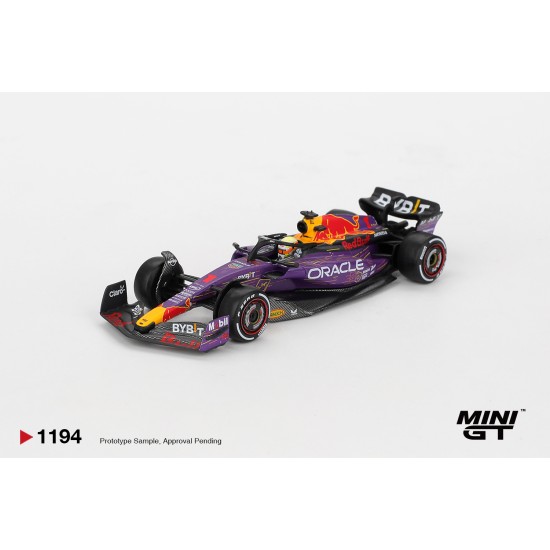 1/64 ORACLE RED BULL RACING RB19 NO.1 MAX VERSTAPPEN 2023 F1 2023 LAS VEGAS GP WINNER