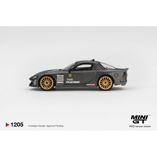 1/64 MAZDA RX-7 RE-AMEMIYA MATSUKIYO KOKU 3 ROTOR NA-7 TAS 2025 BEST TUNED CAR AWARD (RHD)