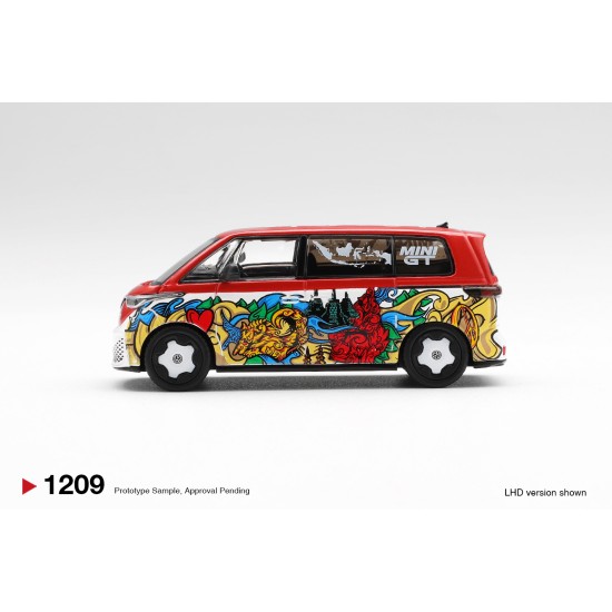 1/64 VOLKSWAGEN ID.BUZZ MIZU DESIGN (LHD) BLISTER PACKAGING