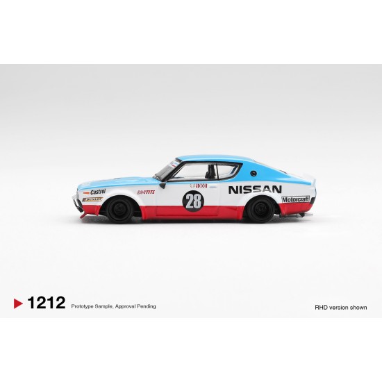 1/64 NISSAN SKYLINE KENMERI LIBERTY WALK NISSAN RACING '75 CONCEPT (RHD)