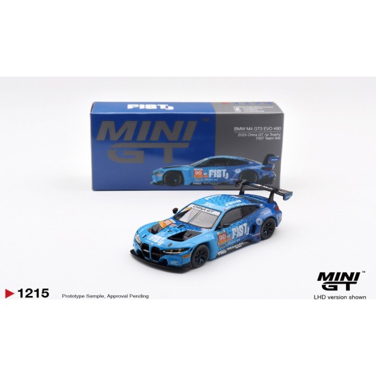 1/64 BMW M4 GT3 EVO NO.90 FIST TEAM AAI 2025 CHINA GT (LHD) CHINESE PACKAGING (CHINESE EXCLUSIVE)