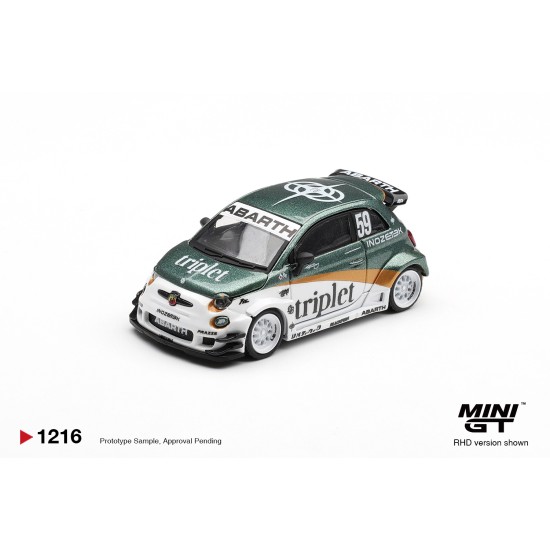 1/64 ABARTH 595 LB-WORKS TY EDITION (RHD)