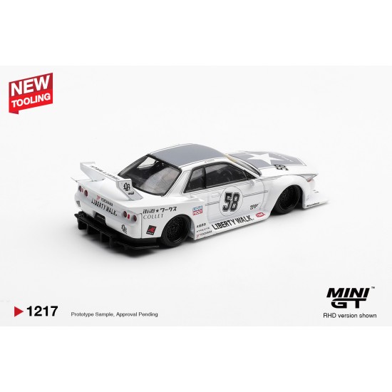 1/64 NISSAN GT-R32 LB-KAIDO WORKS TAS 2025 (RHD) BLISTER PACKAGING