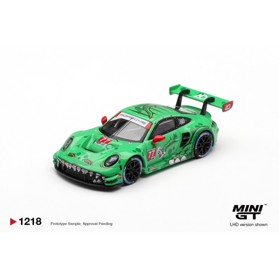 1/64 PORSCHE 911 GTS R (992) NO.77 AO RACING 2025 IMSA SEBRING 12 HRS CLASS WINNER (LHD) BLISTER PACKAGING