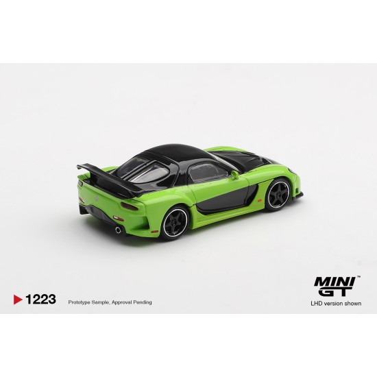 1/64 MAZDA RX-7 VEILSIDE FORTUNE 7 GREEN (LHD)