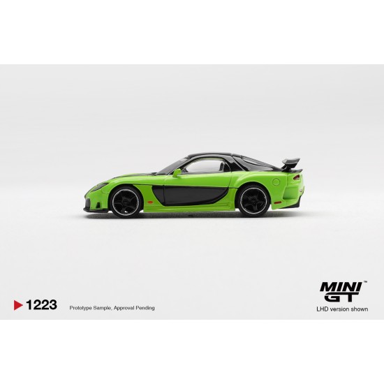 1/64 MAZDA RX-7 VEILSIDE FORTUNE 7 GREEN (LHD)