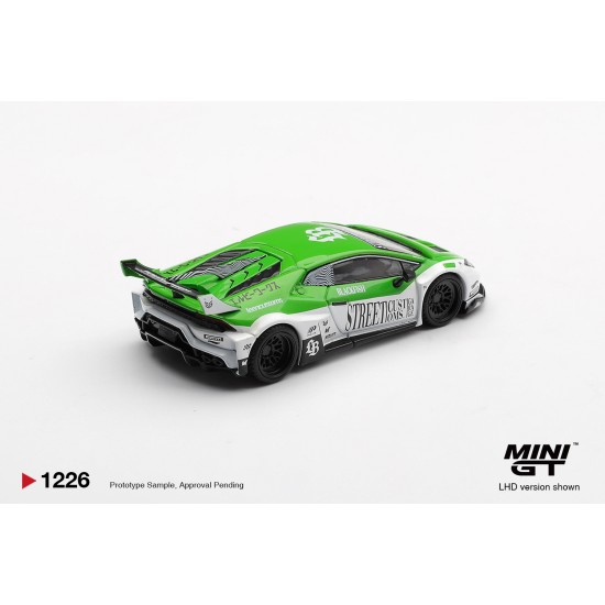 1/64 LB WORKS LAMBORGHINI HURACAN GT STREET CUSTOMS (LHD) BLISTER PACKAGING