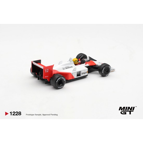 1/64 MCLAREN MP4/4 NO.12 AYRTON SENNA 1988 CANADIAN GRAND PRIX WINNER BLISTER PACKAGING