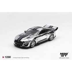 1/64 SHELBY GT500 DRAGON SNAKE CONCEPT CHROME SILVER (LHD)