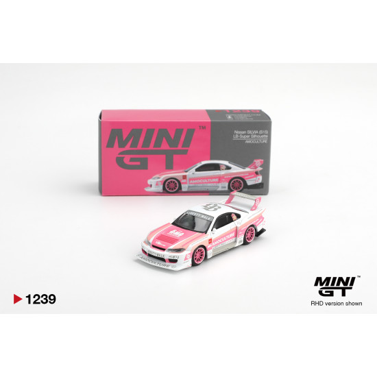 1/64 NISSAN SILVIA (S15) LB-SUPER SILHOUETTE AMOCULTURE (RHD) BLISTER 1/64 NISSAN SILVIA (S15) LB-SUPER SILHOUETTE AMOCULTURE (RHD) BLISTER