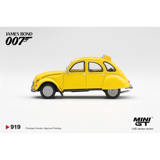 1/64 CITROEN 2CV FOR YOUR EYES ONLY (LHD) FRENCH BLISTER PACKAGING