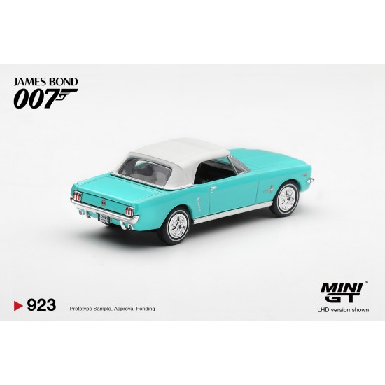 1/64 FORD MUSTANG CONVERTIBLE 1965 THUNDERBALL (LHD) JAPANESE BLISTER PACKAGING