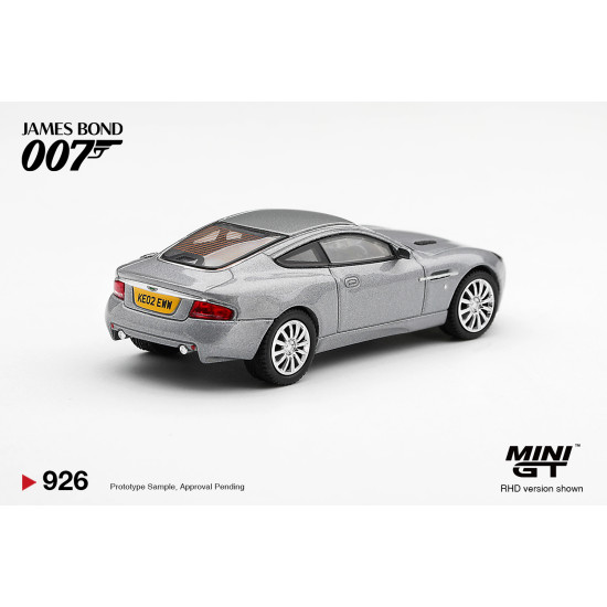 1/64 ASTON MARTIN V12 VANQUISH DIE ANOTHER DAY (RHD) GERMAN BLISTER PACKAGING