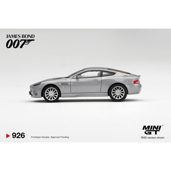 1/64 ASTON MARTIN V12 VANQUISH DIE ANOTHER DAY (RHD) GERMAN BLISTER PACKAGING