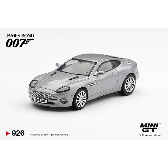 1/64 ASTON MARTIN V12 VANQUISH DIE ANOTHER DAY (RHD) ENGLISH BLISTER PACKAGING