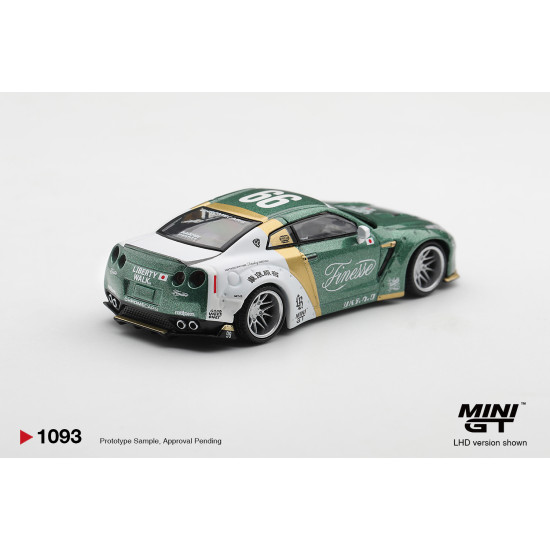 1/64 NISSAN GT-R (R35) LB WORKS TYPE 1 CUSTOM DUCKTAIL AUTO FINESSE (LHD)