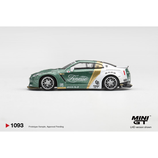 1/64 NISSAN GT-R (R35) LB WORKS TYPE 1 CUSTOM DUCKTAIL AUTO FINESSE (LHD)