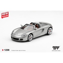 1/64 PORSCHE CARRERA GT GT SILVER (LHD) BLISTER PACKAGING