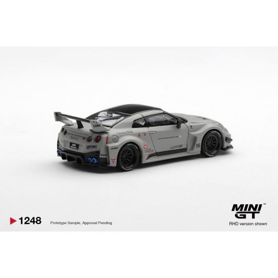 1/64 NISSAN LB-SILHOUETTE WORKS GT 35GT-RR VER.1 MATT GREY (LHD)