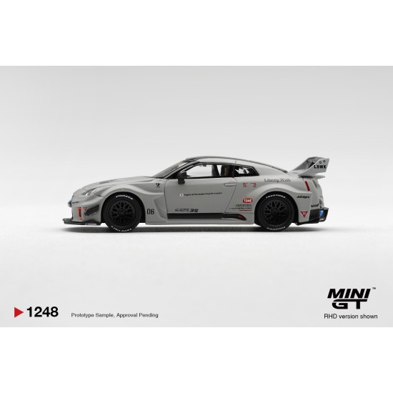 1/64 NISSAN LB-SILHOUETTE WORKS GT 35GT-RR VER.1 MATT GREY (LHD)