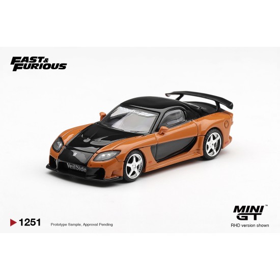 1/64 MAZDA RX-7 VEILSIDE FORTUNE THE FAST AND FURIOUS TOKYO DRIFT HAN SEOUL-OH (RHD) BLISTER PACKAGING