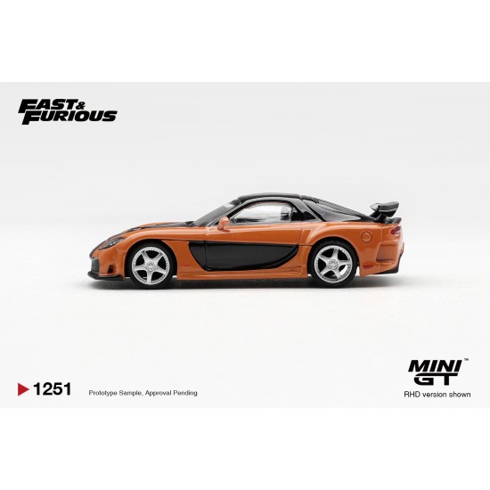1/64 MAZDA RX-7 VEILSIDE FORTUNE THE FAST AND FURIOUS TOKYO DRIFT HAN SEOUL-OH (RHD) BLISTER PACKAGING