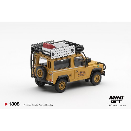 1/64 LAND ROVER DEFENDER 90 1985 CAMEL TROPHY BORNEO TEAM BRAZIL (LHD)