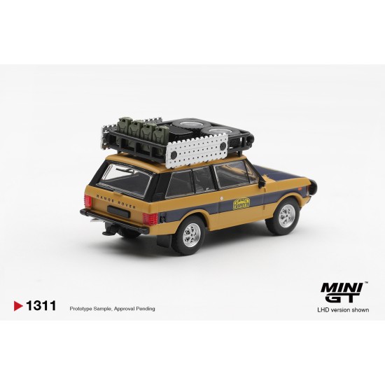 1/64 RANGE ROVER 1981 CAMEL TROPHY SUMATRA N.SUDMANN AND F.HOFMANN (LHD)