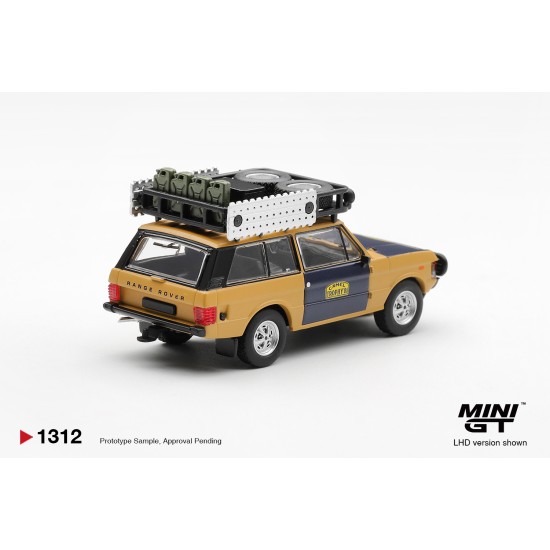 1/64 RANGE ROVER 1981 CAMEL TROPHY SUMATRA H.FISCHER AND W.BAYS (LHD)