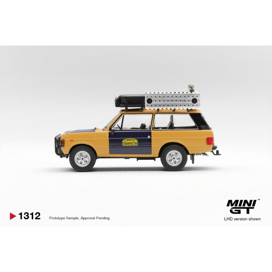 1/64 RANGE ROVER 1981 CAMEL TROPHY SUMATRA H.FISCHER AND W.BAYS (LHD)